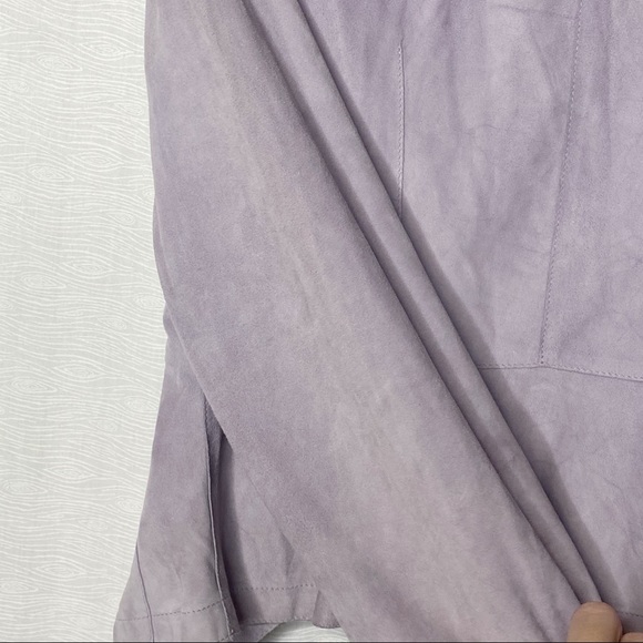 GIORGIO ARMANI | Suede leather blazer Size 42 - Picture 9 of 10